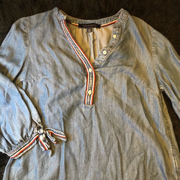Tommy Hilfiger Denim Blouse - Picture 2 of 2